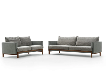 MAOLI - 2 seater fabric sofa by Riva 1920 - view 2